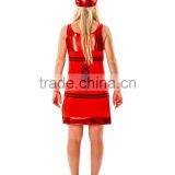 Women's Red Crayon Fancy Dress Costume thumbnail-3