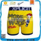 Newest Lovely Cartoon Men Spandex Cotton Underwear Boxer Briefs Suit thumbnail-1