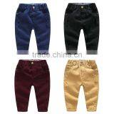 S33448W Kids Boy Jeans 2017 Spring Children's Clothing Boys Denim Harem Trousers thumbnail-1