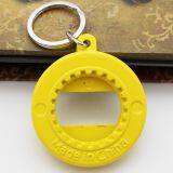 Wholesales Custom Plating Metal Keychain Bottle Opener thumbnail-2