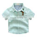 China Factory Kids Boys Casual Short Sleeve Custom Shirts thumbnail-4