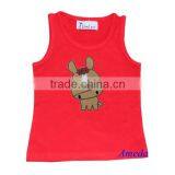 Baby Boys Year of Horse Red Tank Top 3M-10Y thumbnail-1
