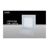 Energy Saving 19W 1480lm Surface Mount Led Panel Light For Hotels 150x150x10.7mm thumbnail-1