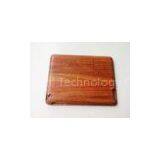 Light Brown Durable Ipad Wooden Case,Brazil Bubinga Material thumbnail-1