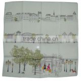 high qulity wholesale fancy cotton soft printed Japanese hanky