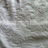 E.F.velboa Discharge Flowers Design Fabric for Garment