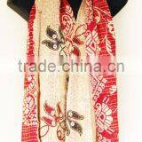 Handmade Cotton Kantha Scarve thumbnail-1