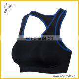 Oem Custom Women Gym Crop Top Blank Sport Fitness Bra thumbnail-3