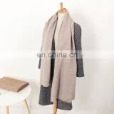 Wholesale New Style Fashion Shawl Winter Warm Acrylic Blanket Women Cashmere Merino Wool Scarf thumbnail-4