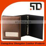 China Excellect Handmade Leather Low Price Wine Menu thumbnail-2
