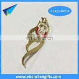 New Engraved Metal Square Paper Clip With Gold Color thumbnail-2