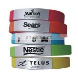 Silicone Wristbands With Metal Buckle