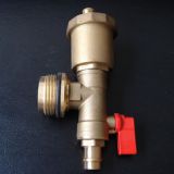 Automatic Brass Exhaust Valve at End of Manifold