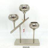 Latest Style Transformable Gold and Black Metal Candle Holder From China Factory thumbnail-2