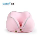 Adult memory foam u shaped airplane travel pillow office rest support neck pillow with sleep mask