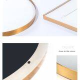 Bathroom Mirror Stainless Steel Brass Gold Bathroom Mirror thumbnail-4