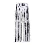 New Arrivals 2020 Spring&Summer Ladies Loose Printed Pants Women Wild-leg Tie-dye Floral Casual Trouser thumbnail-5