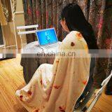 7 Foot Diameter 84 Inches 300 GSM Fabric Plush Giant Tortilla Novelty Adult Burrito Style Blanket thumbnail-6