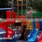 Garden Water Tube Slide Chinese Water Slide Equipment Childrens Water Park Games for Kids JMQ-18171B thumbnail-1