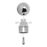 Hot Sale 316 Casting Polished Baluster Hollow Sphere Decoration Ball Joint Steel Handrail Standchion thumbnail-4