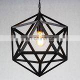 Прекрасный старинный канделябр в форме клетки подвесного светильника для дома