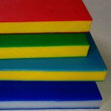 Durable UV Resistant Colorful HDPE Panel Plastic PE Sheet Layered Hdpe Sheet