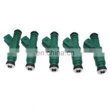 New 5pc Green Giant Fuel Injector For Chevrolet 42 Lb/hr 440cc 0280155968 Turbo thumbnail-4