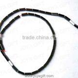 3x9MM Loose Magnetic Hematite Square Beads 16" thumbnail-1