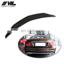 Carbon Fiber Rear Trunk Spoiler for Mercedes Benz W207 E250 E350 E500 E550 2-Door 2009-2014 thumbnail-1
