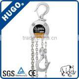 China supplier 10t stainless steel chain manual hand winches hoists