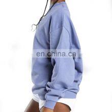 Wholesale 2022 Winter Gym Hip Hop Sweat Shirts Women Crew Neck Sweatshirt thumbnail-5