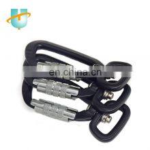 Safety Spring Carabiner Hook for Dog Leashes, Hiking Carabiner,wholesale Camping Sling Swivel Lock Carabiner Hook With Twist Loc thumbnail-4