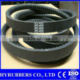 Qindao Auto triangle rubber raw edge cogged v belt