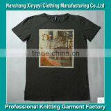 Europe Men's S/S Printed Digital Photo Frame China Knitted Garments thumbnail-1