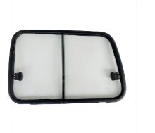 Auto Glass Window With Aluminum Frame and Rubber thumbnail-1