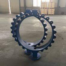 ANSI Class 150 Lug/Wafer Butterfly Valve ASTM A126B Body API 609 Design ASME B16.42 Flange Industrial Pipeline Valve Manual/Worm/Electric Operated thumbnail-3