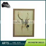 Handmade Craft Grass Wood Paper Art Decoration Wall Artwork Painting thumbnail-3