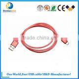 Remax Skynet Colorful Nylon + Aluminum 2.1A 1.0m Micro USB Data Cable for Samsung thumbnail-1