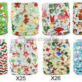 New Arrival Unique Printed Designs AIO Anti Leak Best Baby Diapers