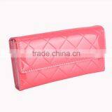 Fashion Bright pu Lady Long Wallet thumbnail-5