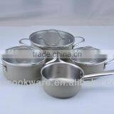 7Pcs Geman High Temperature Painting Stainless Steel Cookware