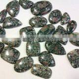 Ruby Matrix Gemstone Cabochons