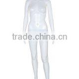 Abstract Standing Full Body Ecru And Glossy White Model Female Mannequin For Window Display thumbnail-5