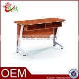 hot sale modern design 2 drawers metal frame legs study used desk school furniture for sale M232