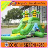 Green Water Slide With Pool for Kids Hot Sales High Quality thumbnail-3
