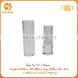 Luxury Round Shape Plastic Transparent Lipstick Container Quality Choice thumbnail-1