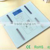 180kg Glass Body Fat Scale for Factory