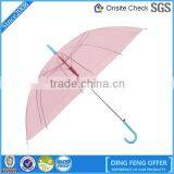 Wholesale One Dollar Promotion Waterproof Transparent Umbrella