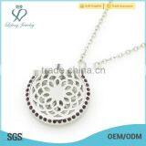 Top Sale Essential Oil Diffuser Locket,flower Shaped Pendant Necklaces,perfume Locket Wholesale thumbnail-6