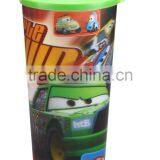 Promotional pp Drinking Cup With Lid thumbnail-1